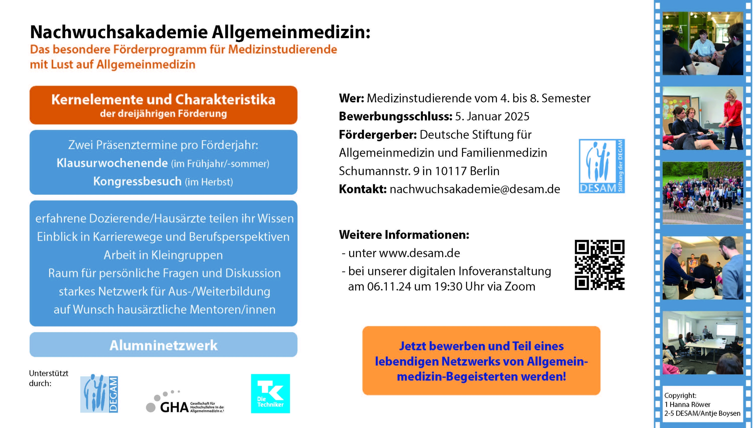 Nachwuchsakademie Allgemeinmedizin 2025 - Titelbild